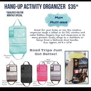 31 Hang Up Activity Organizer BNWT